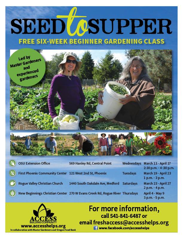 Seed To Supper Jackson County Master Gardener Association